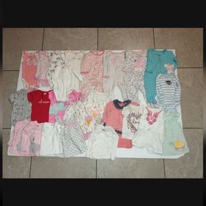😍 24 Pcs Bundle (0 -3) Months Size Baby Girl Clothes.